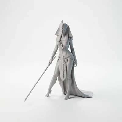 Mô hình Chiến binh Ai Cập 3D in fantasy ấn tượng