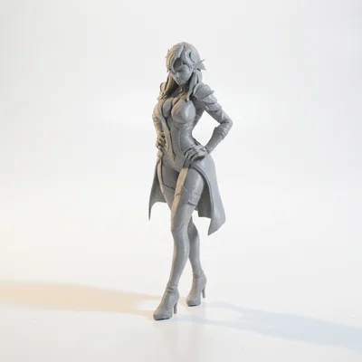 Mô Hình 3D Nữ Chiến Binh Tiên Tộc (Elf Warrior) Fantasy Mythology