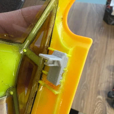 Ngàm kẹp thân xe 3D cho Reflex RX28 SE và Jomu