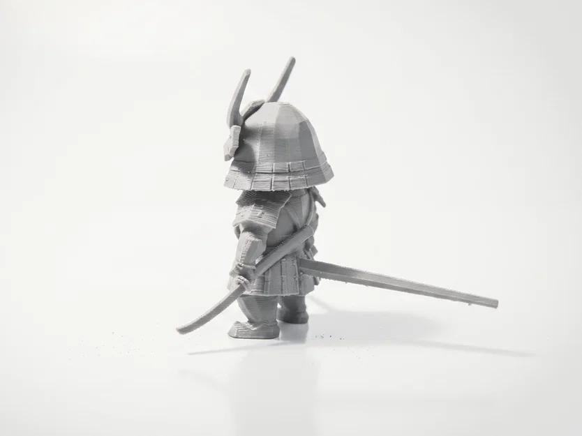 Mô hình Samurai Hình học - Tác phẩm nghệ thuật 3D ấn tượng - Image 4