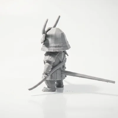 Mô hình Samurai Hình học - Tác phẩm nghệ thuật 3D ấn tượng