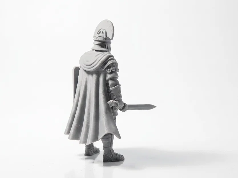 Mô hình 3D Đấu sĩ La Mã - Chiến binh Fantasy (STL) - Image 3