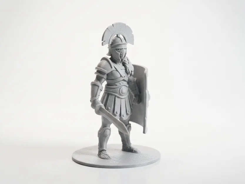 Mô hình 3D Đấu sĩ La Mã Gladiator Warrior Fantasy - Image 2