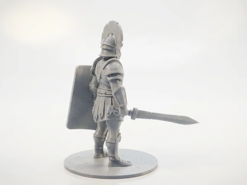 Mô hình 3D Đấu sĩ La Mã Gladiator Warrior Fantasy - Image 3