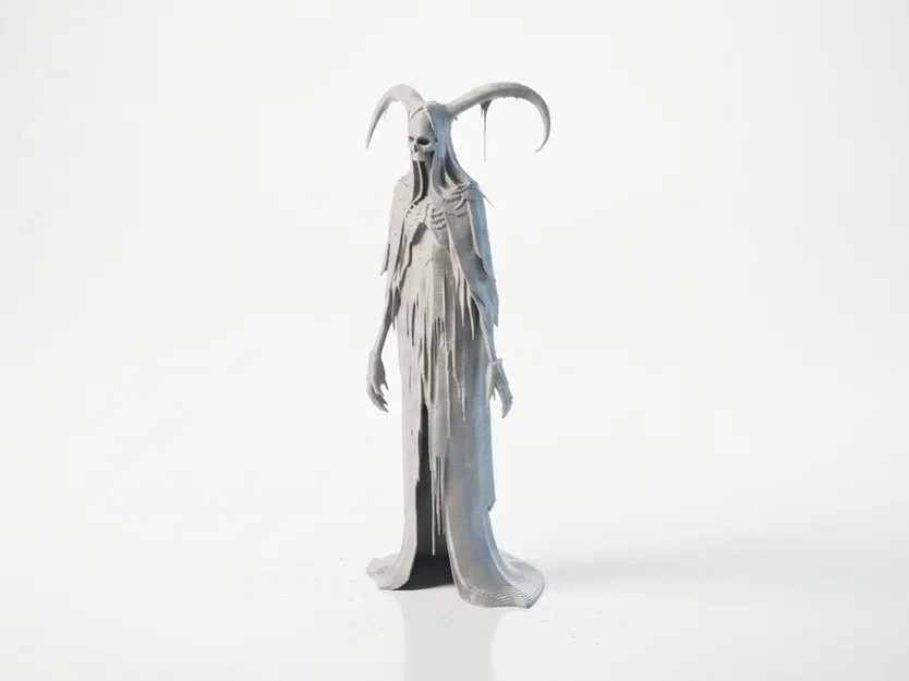 Mô hình 3D Grim Reaper - Tượng thần chết phong cách thần thoại fantasy - Image 1