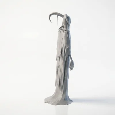 Mô hình 3D Grim Reaper - Tượng thần chết phong cách thần thoại fantasy
