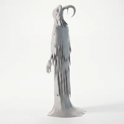 Mô hình 3D Grim Reaper - Tượng thần chết phong cách thần thoại fantasy