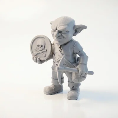 Mô hình Goblin Cướp biển 3D - Mẫu in Fantasy chi tiết