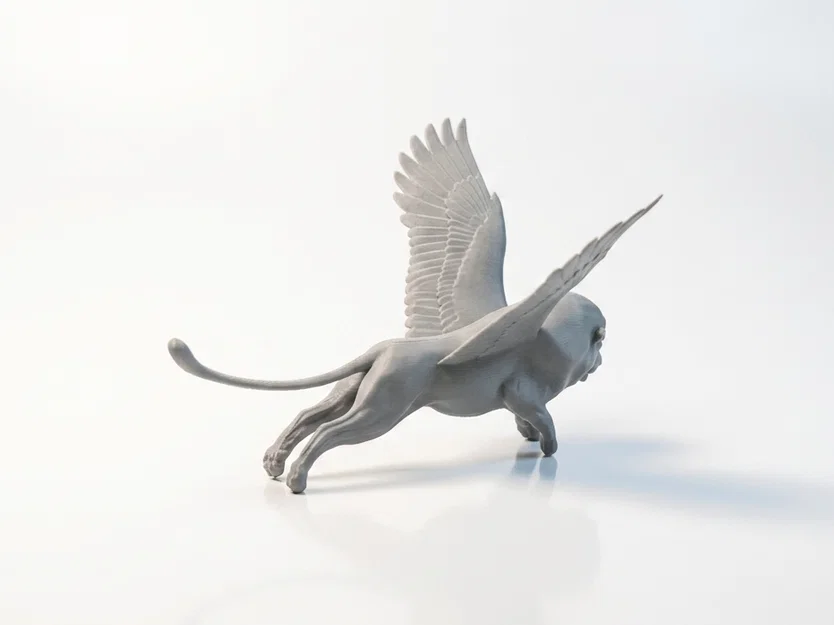 Mô hình Griffin 3D - Sinh vật huyền thoại trong thần thoại - Image 3