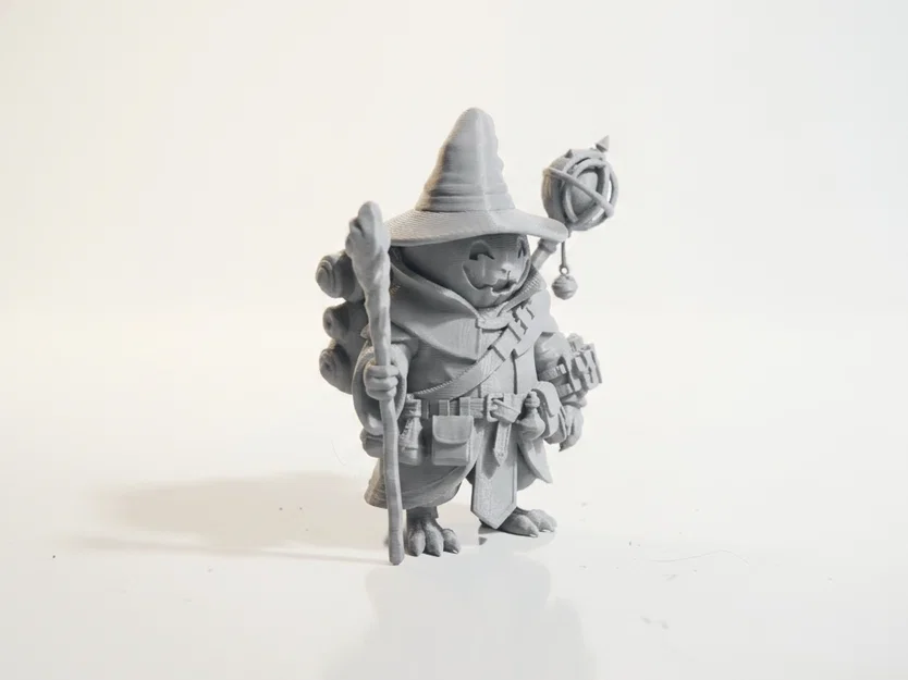 Mô hình 3D Phù Thủy Bí Ngô Halloween - Fantasy 3D Printable - Image 2