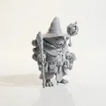 Mô hình 3D Phù Thủy Bí Ngô Halloween - Fantasy 3D Printable - Thumbnail 2