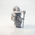 Mô hình 3D Phù Thủy Bí Ngô Halloween - Fantasy 3D Printable - Thumbnail 3