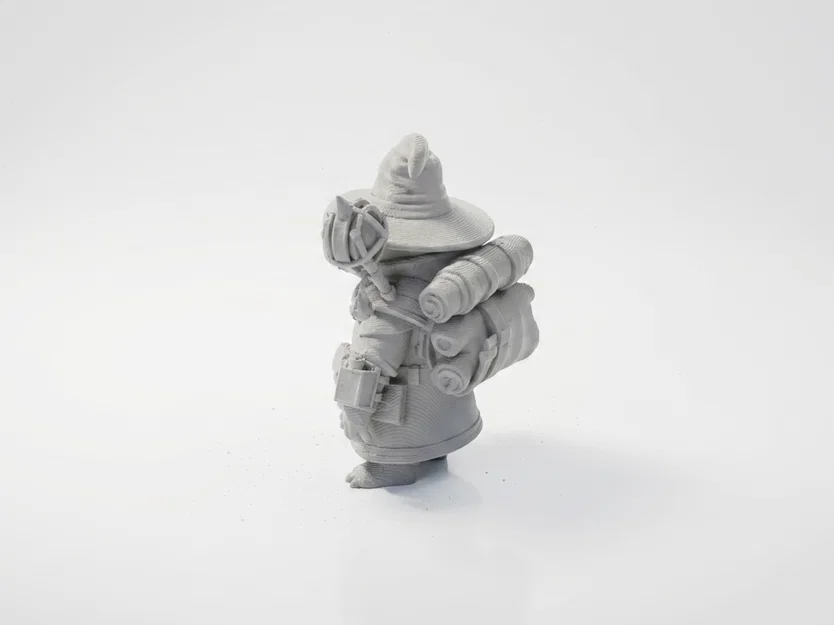 Mô hình 3D Phù Thủy Bí Ngô Halloween - Fantasy 3D Printable - Image 4