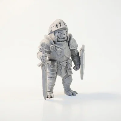 Mô hình 3D Hiệp sĩ Bí ngô Halloween - Tượng Fantasy có thể in 3D