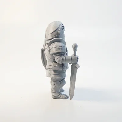 Mô hình 3D Hiệp sĩ Bí ngô Halloween - Tượng Fantasy có thể in 3D