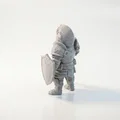 Mô hình 3D Hiệp sĩ Bí ngô Halloween - Tượng Fantasy có thể in 3D - Thumbnail 4