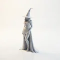 Mô hình phù thủy Halloween 3D - Tượng trang trí giả tưởng in 3D - Thumbnail 1
