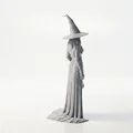 Mô hình phù thủy Halloween 3D - Tượng trang trí giả tưởng in 3D - Thumbnail 3
