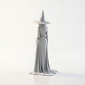 Mô hình phù thủy Halloween 3D - Tượng trang trí giả tưởng in 3D - Thumbnail 4