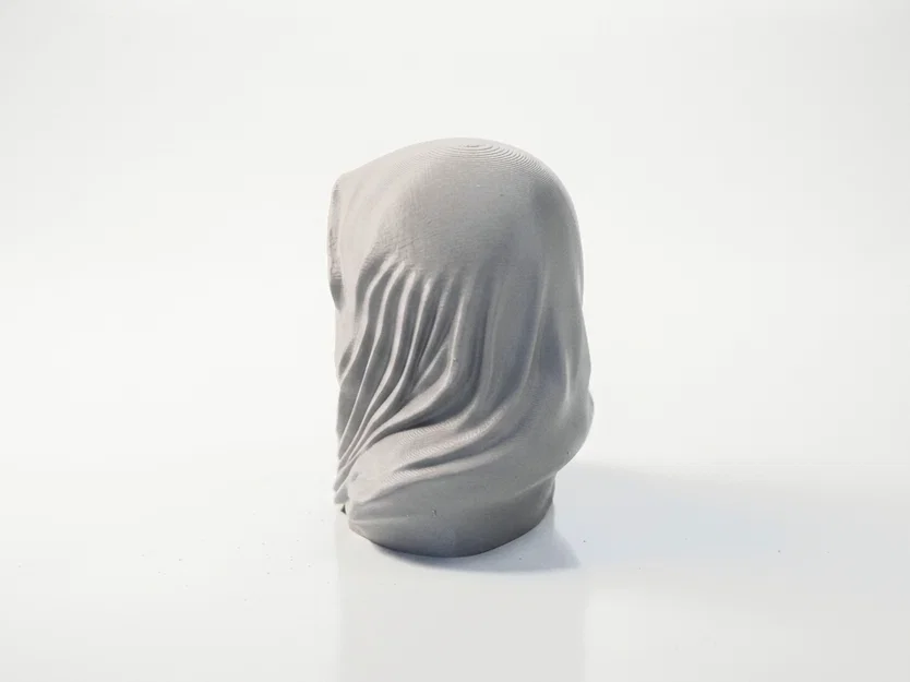 Mô hình 3D Bức tượng đầu lâu trùm mũ Grim Reaper đầy ma mị - Image 4