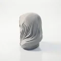 Mô hình 3D Bức tượng đầu lâu trùm mũ Grim Reaper đầy ma mị - Thumbnail 4