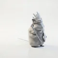 Mô hình 3D Hamster Chiến Binh Fantasy - Thumbnail 2