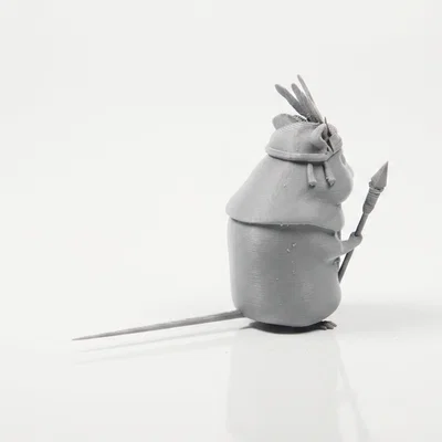 Mô hình 3D Hamster Chiến Binh Fantasy