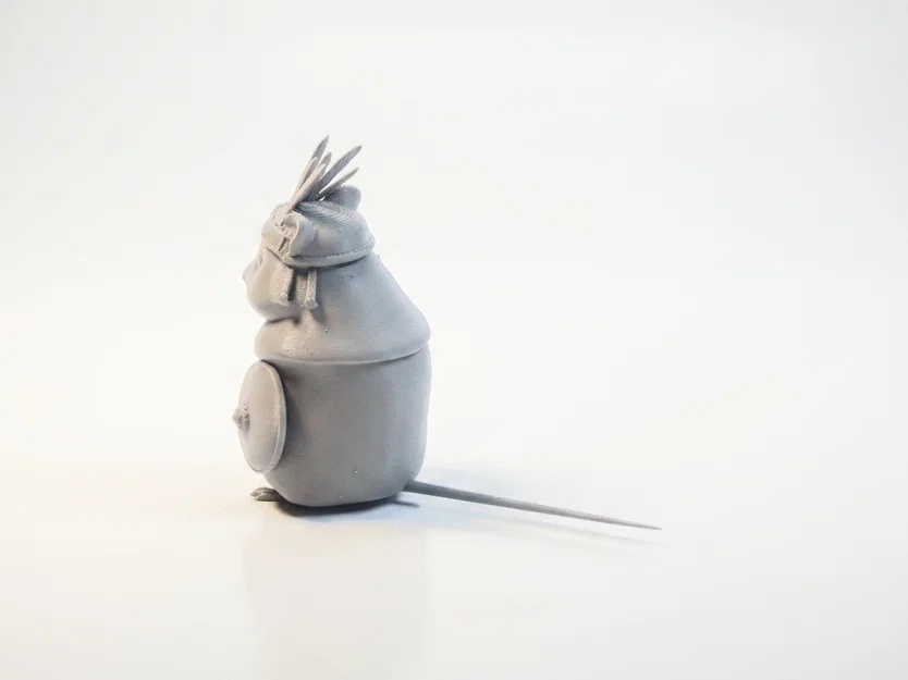 Mô hình 3D Hamster Chiến Binh Fantasy - Image 4