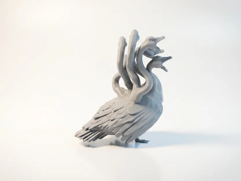 Mô hình Thiên Nga Hydra Thần Thoại Fantasy in 3D - Image 3