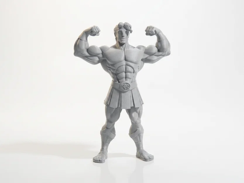 Mô hình 3D Hercules: Tượng anh hùng thần thoại Hy Lạp - Image 2
