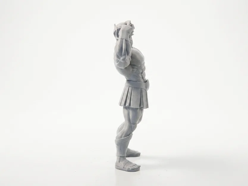 Mô hình 3D Hercules: Tượng anh hùng thần thoại Hy Lạp - Image 3