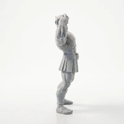 Mô hình 3D Hercules: Tượng anh hùng thần thoại Hy Lạp