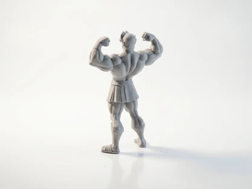 Mô hình 3D Hercules: Tượng anh hùng thần thoại Hy Lạp - Image 4