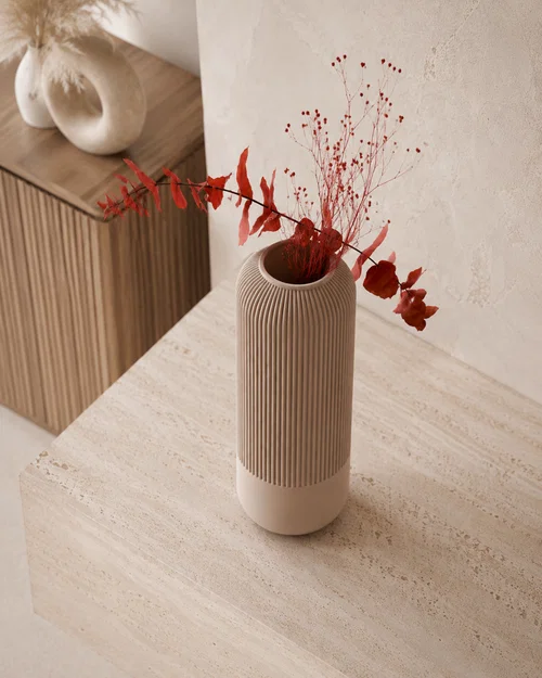 Bình Hoa Gân Japandi - Trang Trí Nhà Cửa Hiện Đại - Image 7