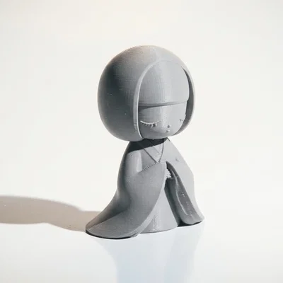 Mô hình 3D tượng vị sư Holy One - Thiết kế Fantasy in 3D