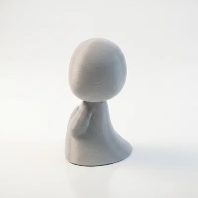 Mô hình 3D tượng vị sư Holy One - Thiết kế Fantasy in 3D