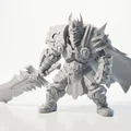 Mô hình chiến binh Ice Warlord 3D in ấn tượng - Thumbnail 1