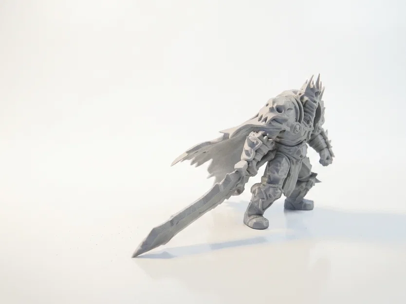 Mô hình chiến binh Ice Warlord 3D in ấn tượng - Image 2