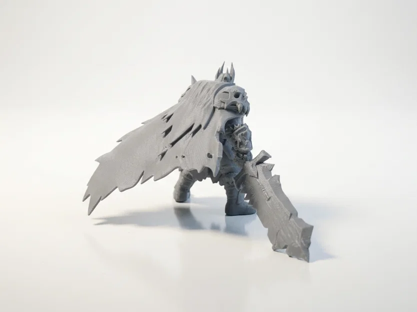Mô hình chiến binh Ice Warlord 3D in ấn tượng - Image 3