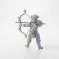 Mô hình 3D Cung thủ Băng giá - Tượng Fantasy cực chất - Thumbnail 4