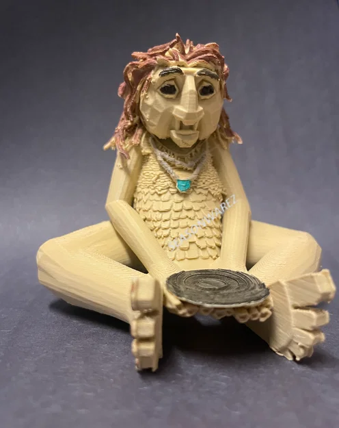 Đài phun nước của Malin - Troll chiến binh nước - Image 1
