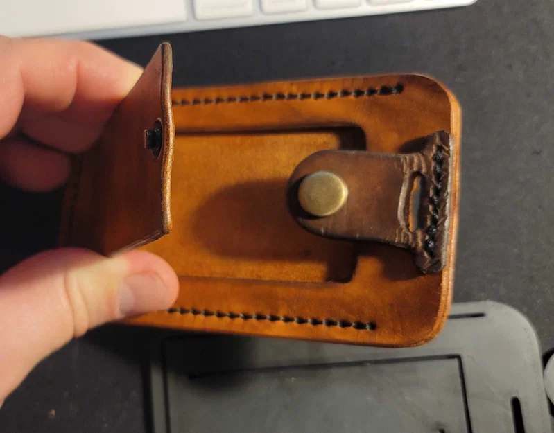 Khuôn Mẫu Làm Thẻ Hành Lý Bằng Da (Leather Luggage Tag Template) - Image 3