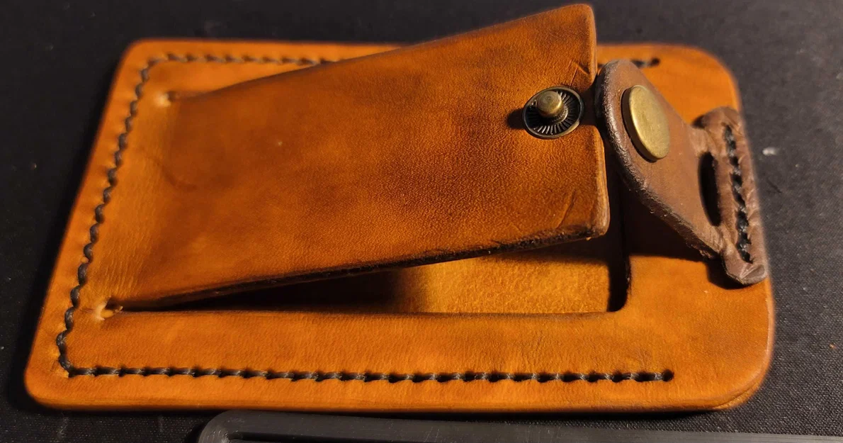 Khuôn Mẫu Làm Thẻ Hành Lý Bằng Da (Leather Luggage Tag Template) - Image 4