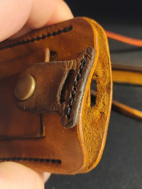 Khuôn Mẫu Làm Thẻ Hành Lý Bằng Da (Leather Luggage Tag Template) - Image 5