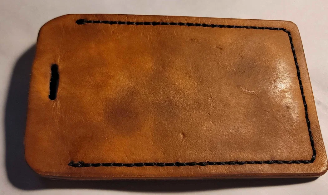 Khuôn Mẫu Làm Thẻ Hành Lý Bằng Da (Leather Luggage Tag Template) - Image 6
