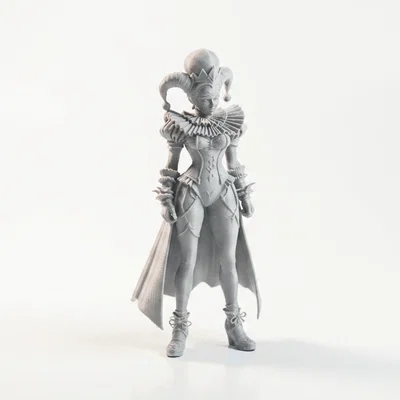 Mô hình Jester (Chú hề cung đình) giả tưởng 3D