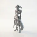 Mô hình chú hề Jester phong cách giả tưởng - File in 3D sưu tầm - Thumbnail 1