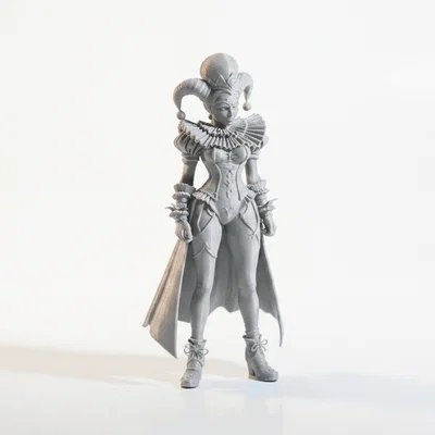 Mô hình chú hề Jester phong cách giả tưởng - File in 3D sưu tầm