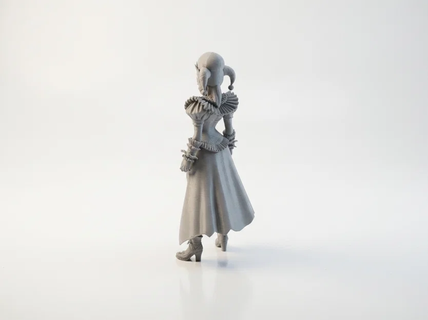 Mô hình chú hề Jester phong cách giả tưởng - File in 3D sưu tầm - Image 4
