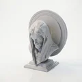 Tượng bán thân Chúa Jesus - Mô hình điêu khắc 3D tôn giáo - Thumbnail 1